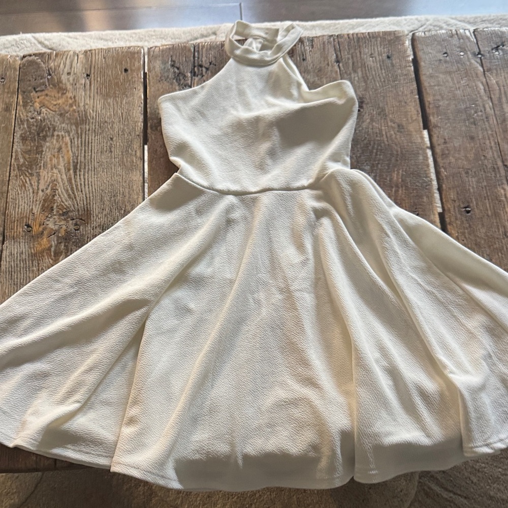 Chic Ivory Kids Formal Dress